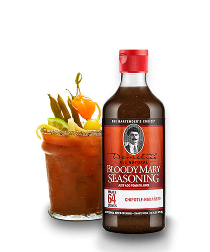 Demitris Chipotle Habanero Bloody Mary Seasoning (8 oz - Case of 6)