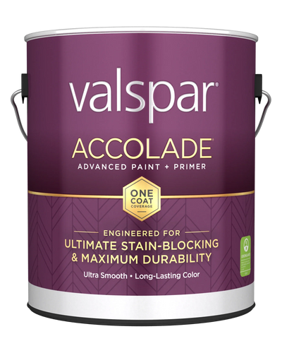 Valspar® Accolade® Interior Paint + Primer Satin 1 Gallon Ultra White (1 Gallon, Ultra White)