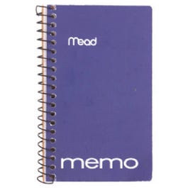 Open-Side Memo Book, 5 x 3-In., 60-Ct.