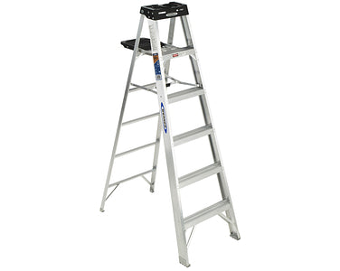 Werner 6ft Type IA Aluminum Step Ladder 376 (6 ft.)