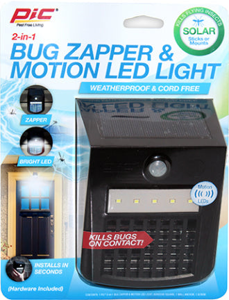 ZAPPER MOTION LIGHT SOLAR POWERED
