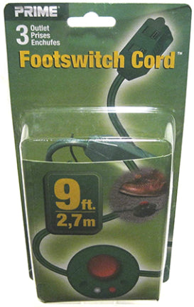 FOOT SWITCH 9 FT 16/2 GREEN