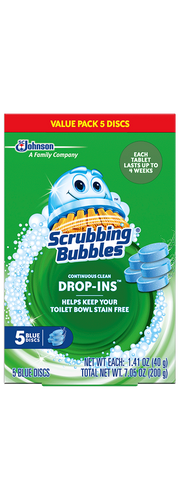 Scrubbing Bubbles Vanish Continuous Clean Drop-Ins Toilet Cleaner, 1.7 Oz (1.7 Oz)
