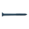 Monster Fastener Blue Ruspert Coated Steel Star Drive Flat Head TorqueMaster Masonry Screws