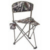 Camo Padded Tripod Chair With Cup Holder, Polyester & Steel