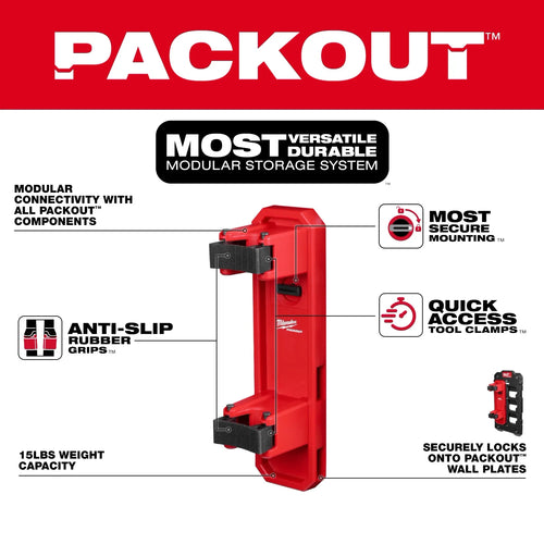 Milwaukee PACKOUT™ Long Handle Tool Holder