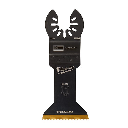 Milwaukee® Open-Lok™ 1-3/4 Titanium Enhanced Bi-Metal Metal Blade 10pk