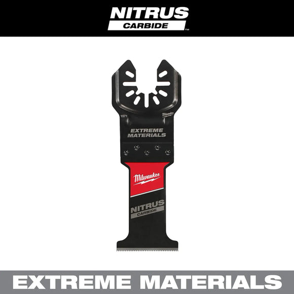 Milwaukee NITRUS™ Carbide Extreme Materials Universal Fit OPEN-LOK™ Multi-Tool Blade