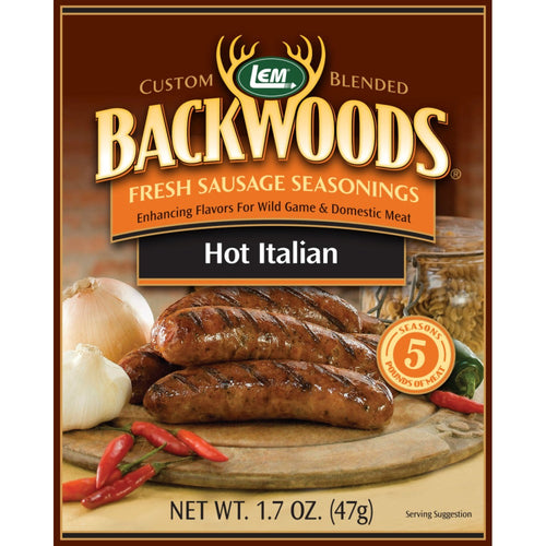 LEM Backwoods® Hot Italian Fresh Sausage Seasoning