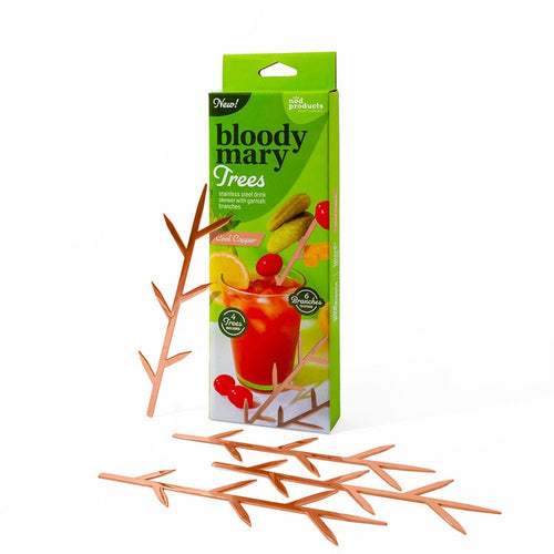 Nod Products Bloody Mary Trees™ Steel Drink Skewers with Garnish Picks