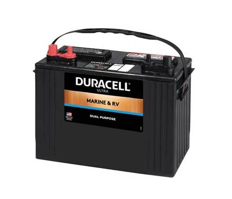 Duracell Ultra 27M 12V 650CCA Flooded Dual Purpose Marine & RV Battery (27M 12V 650CCA)