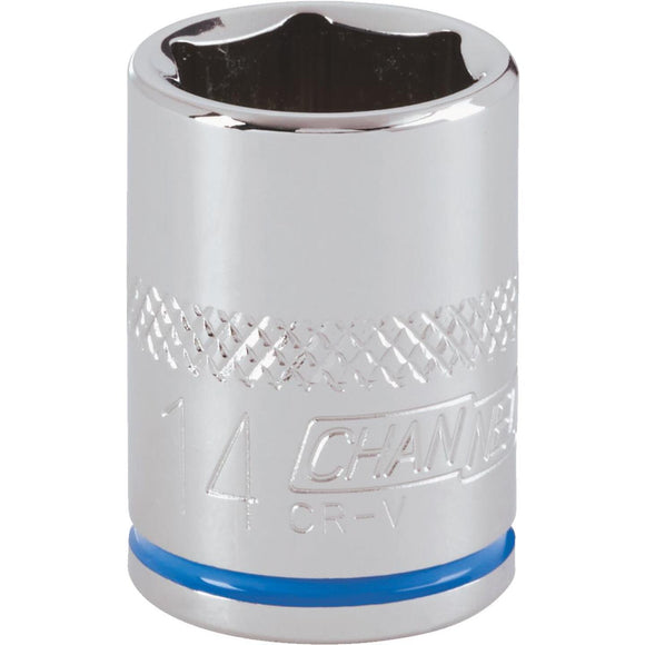 Channellock 3/8 In. Drive 14 mm 6-Point Shallow Metric Socket