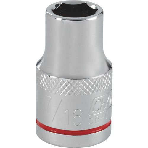 Channellock 1/2 In. Drive 7/16 In. 6-Point Shallow Standard Socket