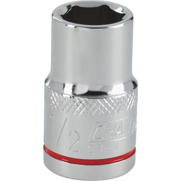 Channellock 1/2 In. Drive 1/2 In. 6-Point Shallow Standard Socket