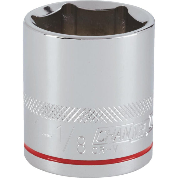 Channellock 1/2 In. Drive 1-1/8 In. 6-Point Shallow Standard Socket