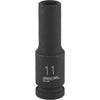 Channellock 1/2 In. Drive 11 mm 6-Point Deep Metric Impact Socket