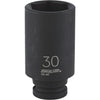 Channellock 1/2 In. Drive 30 mm 6-Point Deep Metric Impact Socket