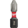 Milwaukee Shockwave #2 Phillips 1 In. Insert Impact Screwdriver Bit