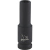 Channellock 1/2 In. Drive 7/16 In. 6-Point Deep Standard Impact Socket