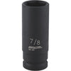 Channellock 1/2 In. Drive 7/8 In. 6-Point Deep Standard Impact Socket