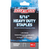 Channellock No. 4 Heavy-Duty Narrow Crown Staple, 5/16 In. (1250-Pack)