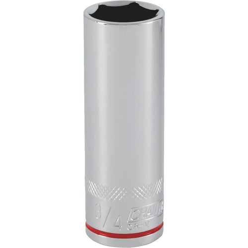 Channellock 1/2 In. Drive 3/4 In. 6-Point Deep Standard Socket