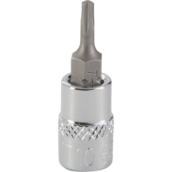 Channellock 1/4 In. Drive T10 6-Point Torx Bit Socket