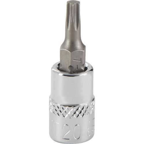 Channellock 1/4 In. Drive T20 6-Point Torx Bit Socket