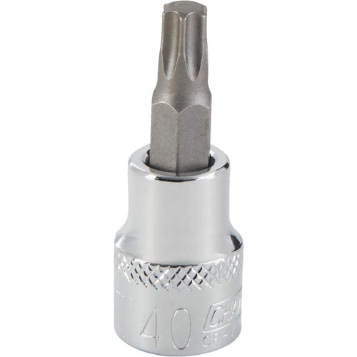 Channellock 3/8 In. Drive T40 6-Point Torx Bit Socket