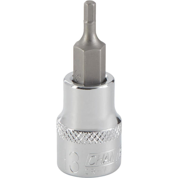 Channellock 3/8 In. Drive 3 mm 6-Point Metric Hex Bit Socket