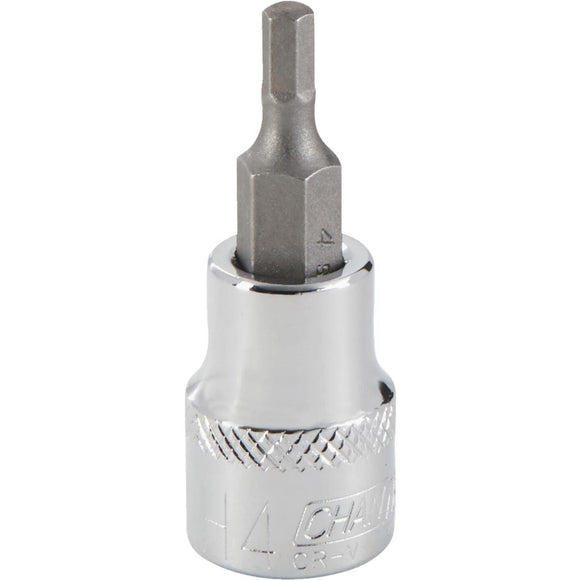 Channellock 3/8 In. Drive 4 mm 6-Point Metric Hex Bit Socket