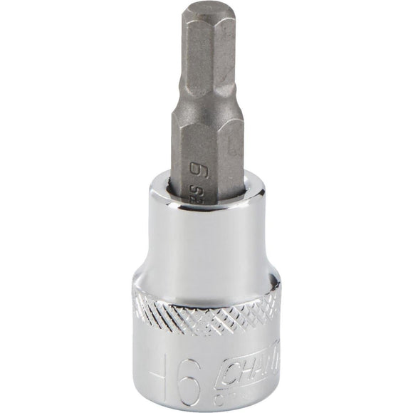 Channellock 3/8 In. Drive 6 mm 6-Point Metric Hex Bit Socket