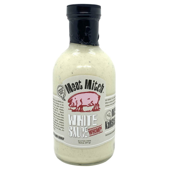 Meat Mitch White Sauce WHOMP BBQ Sauce (16 oz)