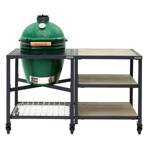 Big Green Egg Modular Nest Insert Distressed Acacia Wood