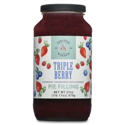 Fischer & Wieser Texas Triple Berry Pie Filling (11 oz)