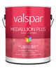 Valspar® Medallion® Plus Exterior Paint + Primer Semi-Gloss 1 Gallon Black (1 Gallon, Black)