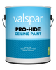 Valspar® Pro-Hide® Ceiling Paint Flat 1 Gallon White (1 Gallon, White)