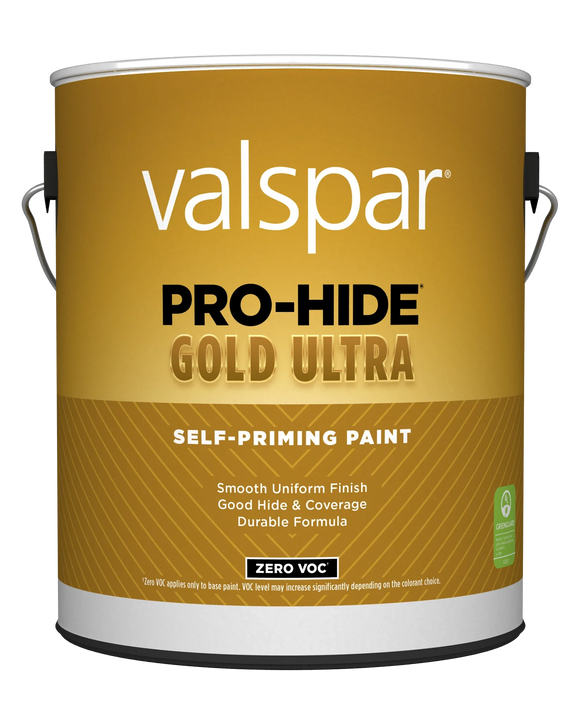 Valspar® Pro-Hide® Gold Ultra Interior Self-Priming Paint Semi-Gloss 1 Gallon Pastel Base (1 Gallon, Pastel Base)