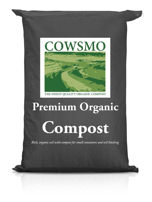 Cowsmo Premium Organic Compost (CUFT Bag)