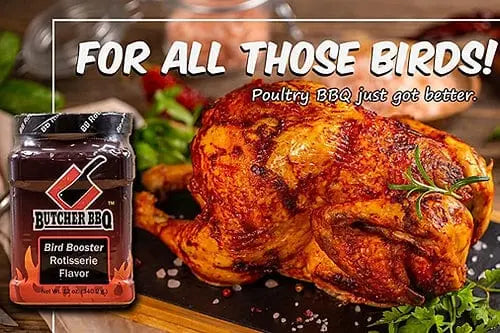 Butcher BBQ Bird Booster Chicken Injection Rotisserie Flavor / Turkey Injection