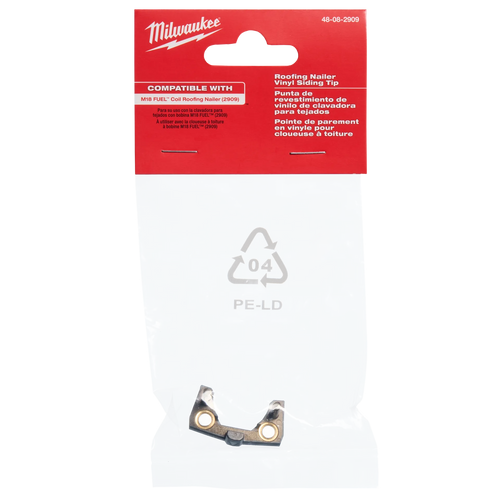 Milwaukee M18 FUEL™ Coil Roofing Nailer Vinyl Siding Tip