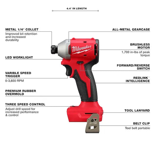 Milwaukee M18™ 4 Tool Combo Kit (1 Kit)