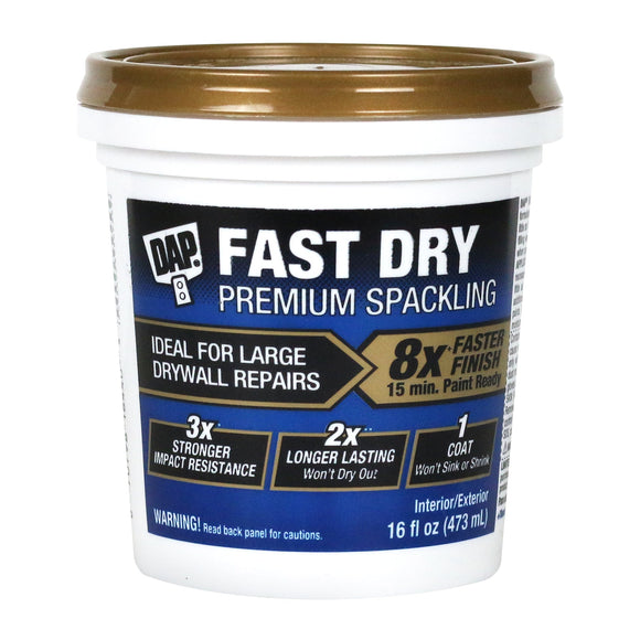 DAP FAST DRY Premium Spackling 1 Quart (1 quart, Off White)