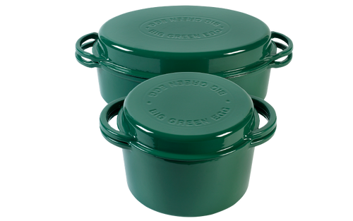 Big Green Egg Enameled Cast Iron Dutch Oven (Oval - 117670)