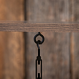 National Hardware Screw Eyes 3/16 x 3, Storm Shine