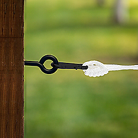 National Hardware Lag Screw Eyes 3/8 x 4-1/2, Storm Shine