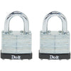 Do it 1-1/2 In. W. Laminated Steel Padlock (2 Pack)