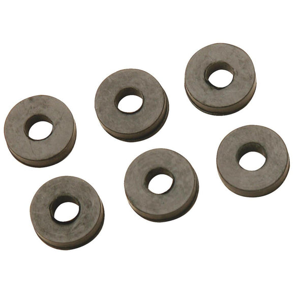 Do it 17/32 In. Black Flat Faucet Washer (6 Ct.)