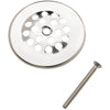 Do it 2 In. Dome Cover Tub Drain Strainer with Chrome Finish