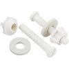 Do it 2-1/2 x 3/8 White Non-Rusting Plastic Toilet Seat Hinge Bolt